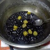 栗と黒大豆の甘煮